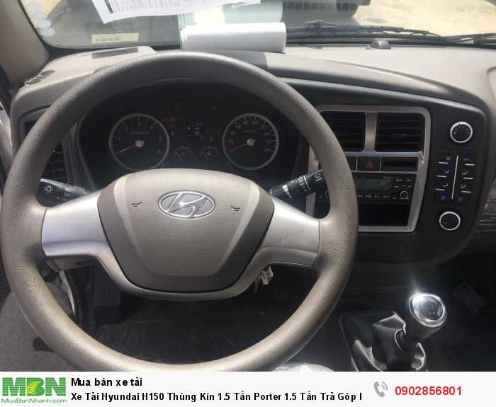 Xe Tải Hyundai H150 Thùng Kín 1.5 Tấn Porter 1.5 Tấn Trả Góp lãi suất thấp ...