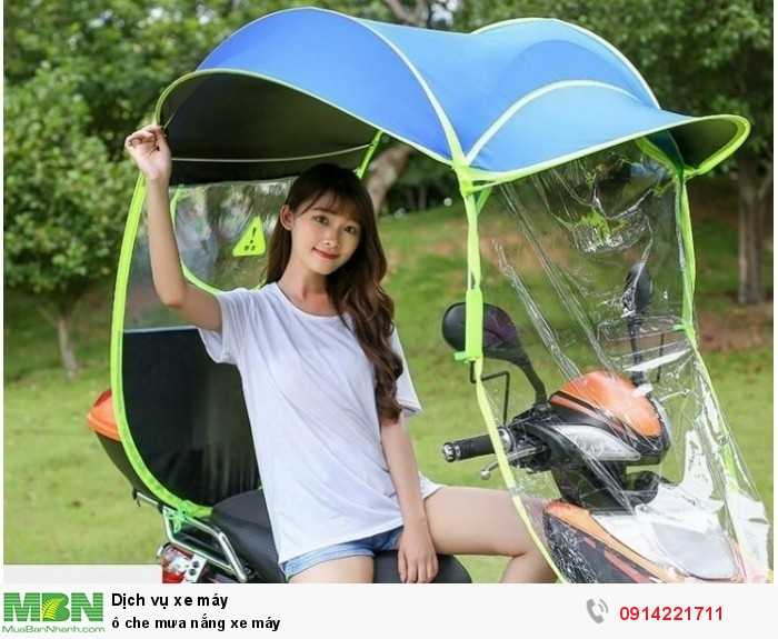 Ô che mưa nắng xe máy