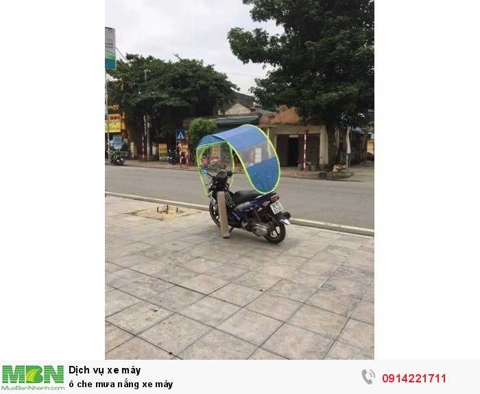 Ô che mưa nắng xe máy