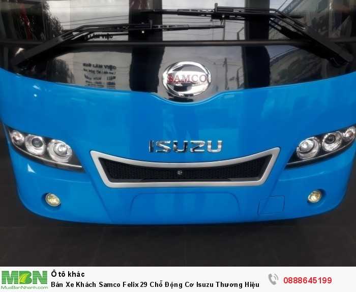 Bán Xe Khách Samco Felix 29 Chỗ Động Cơ Isuzu Thương Hiệu Đến Từ Nhật Bản