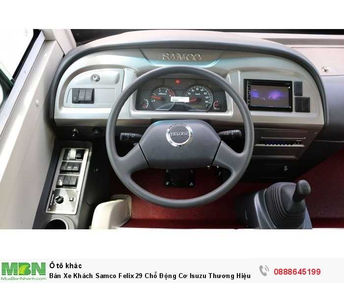 Bán Xe Khách Samco Felix 29 Chỗ Động Cơ Isuzu Thương Hiệu Đến Từ Nhật Bản
