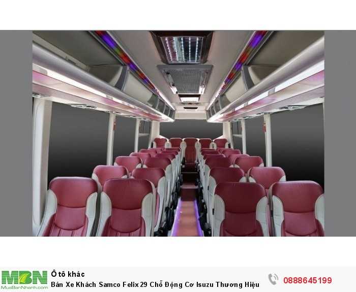 Bán Xe Khách Samco Felix 29 Chỗ Động Cơ Isuzu Thương Hiệu Đến Từ Nhật Bản