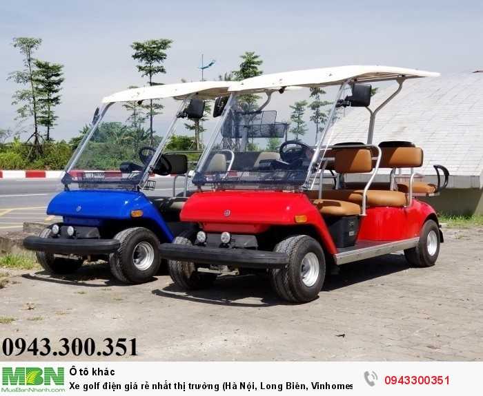 Xe golf điện giá rẻ nhất thị trường (Hà Nội, Long Biên, Vinhomes RiverSide)