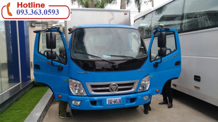 Hỗ trợ 100% lệ phí trước bạ - xe tải Ollin350 E4 2018, xe tải Ollin350 thùng dài 4m4, tải trọng 3.5 tấn