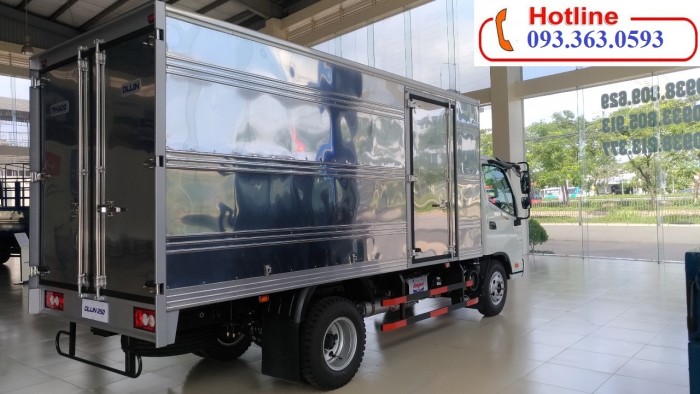Hỗ trợ 100% lệ phí trước bạ - xe tải Ollin350 E4 2018, xe tải Ollin350 thùng dài 4m4, tải trọng 3.5 tấn