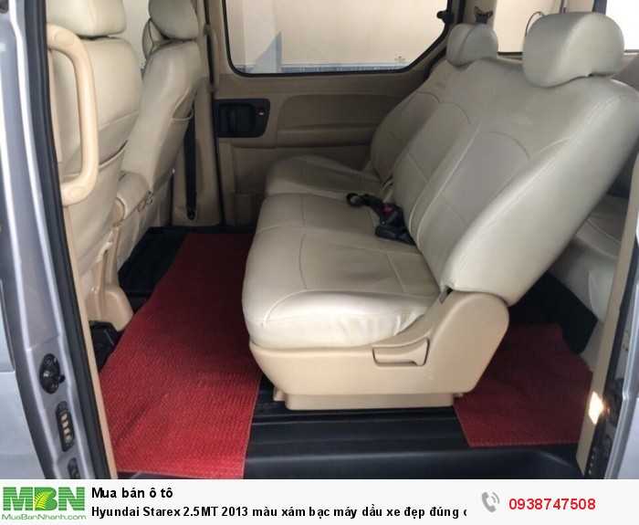 Bán Hyundai Starex 2.5MT 2013 màu xám  bạc máy dầu xe đẹp đúng chất