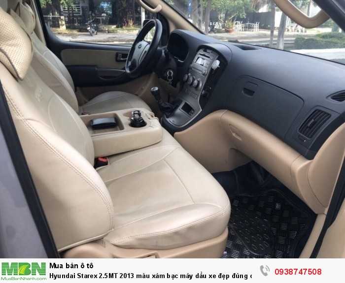Bán Hyundai Starex 2.5MT 2013 màu xám  bạc máy dầu xe đẹp đúng chất
