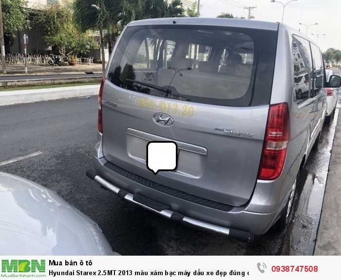 Bán Hyundai Starex 2.5MT 2013 màu xám  bạc máy dầu xe đẹp đúng chất