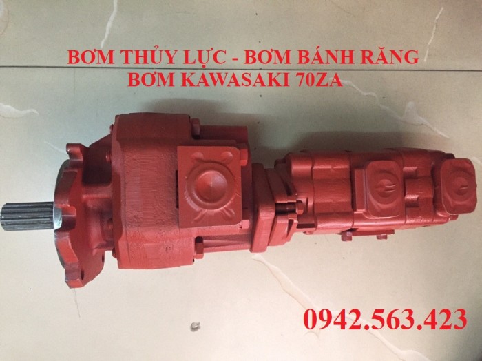 Bơm thủy lực xe xúc lật Kawasaki 70ZA