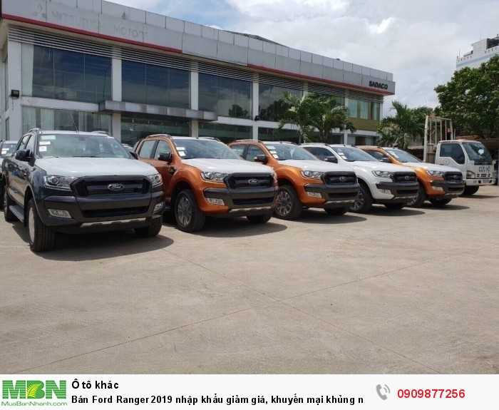 Bán Ford Ranger 2019 nhập khẩu giảm giá, khuyến mại khủng nhất