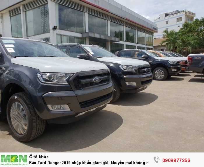 Bán Ford Ranger 2019 nhập khẩu giảm giá, khuyến mại khủng nhất