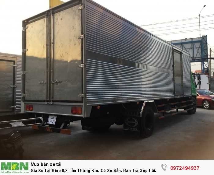 Giá Xe Tải Hino 8,2 Tấn Thùng Kín. Có Xe Sẵn. Bán Trả Góp Lãi Suất Thấp.