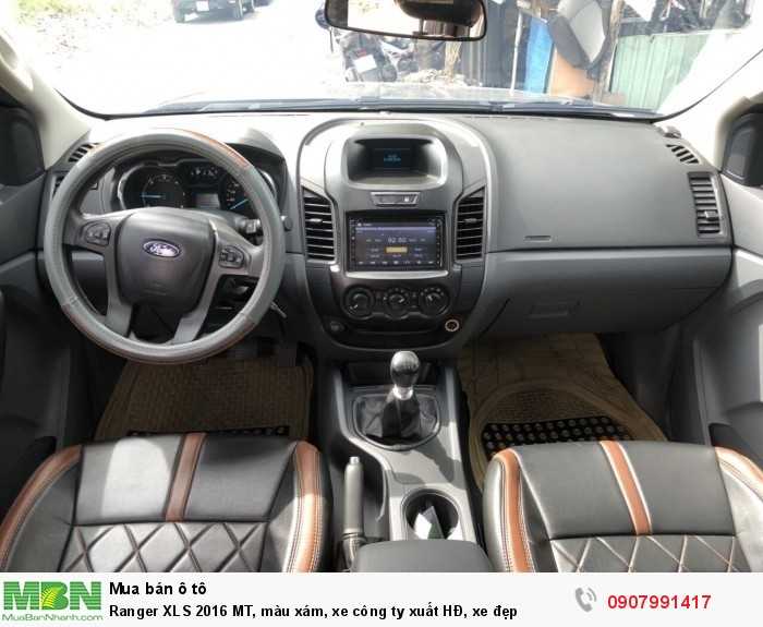 Ranger XLS 2016 MT, màu xám, xe công ty xuất HĐ, xe đẹp