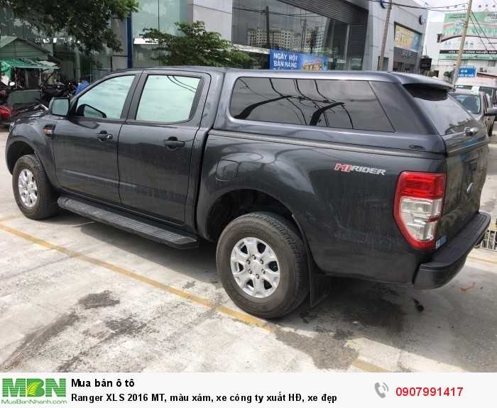 Ranger XLS 2016 MT, màu xám, xe công ty xuất HĐ, xe đẹp