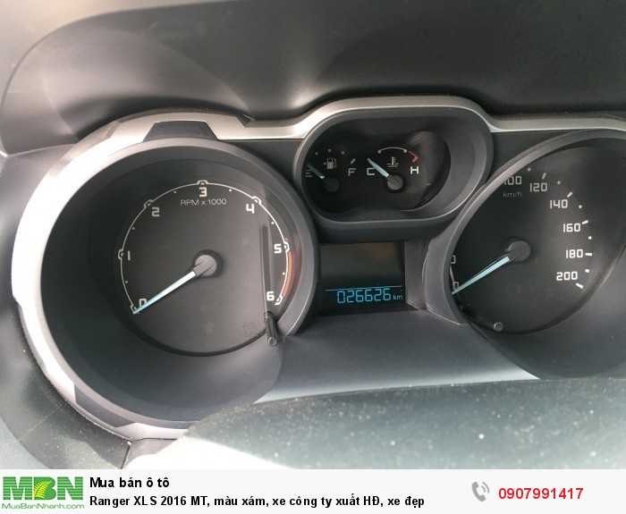 Ranger XLS 2016 MT, màu xám, xe công ty xuất HĐ, xe đẹp