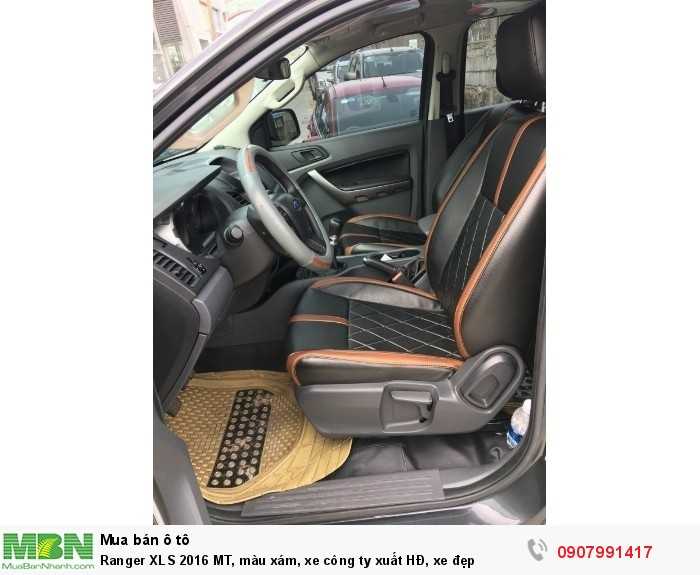Ranger XLS 2016 MT, màu xám, xe công ty xuất HĐ, xe đẹp