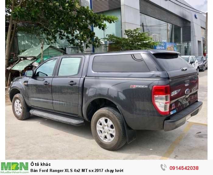 Bán Ford Ranger XLS 4x2 MT sx 2017 chạy lướt