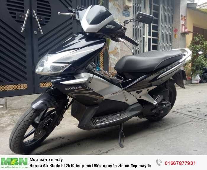 Honda Air Blade Fi 2k10 bstp mới 95% nguyên zin xe đẹp máy êm chạy mạnh vọt lợi xăng