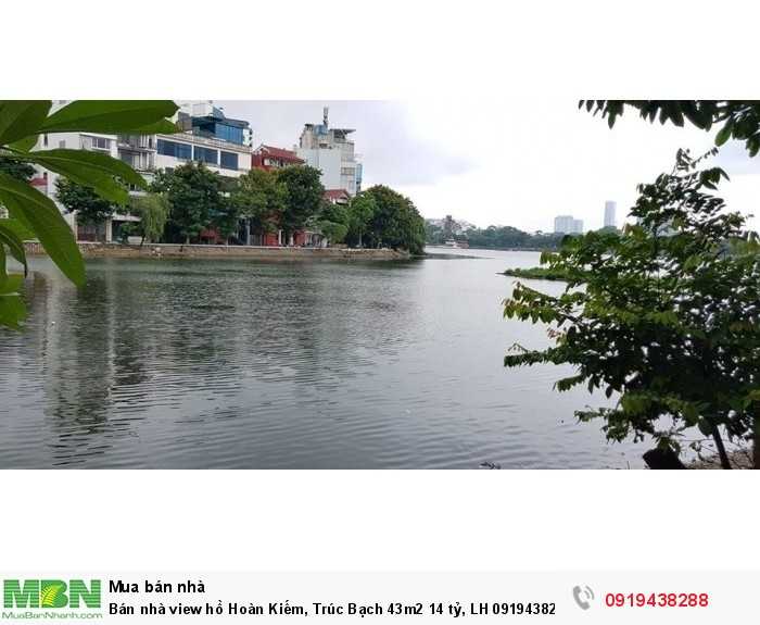 Bán nhà view hồ Hoàn Kiếm, Trúc Bạch 43m2
