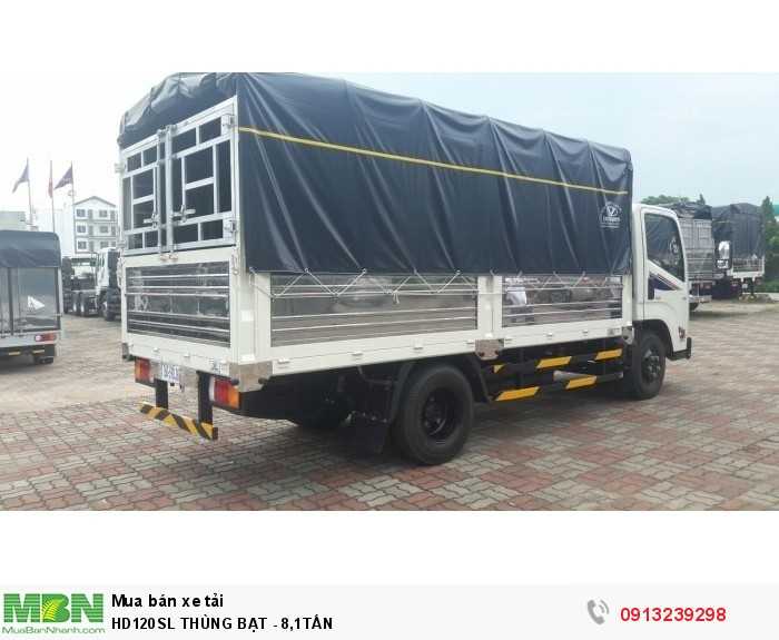 Hd120Sl Thùng Bạt - 8,1Tấn