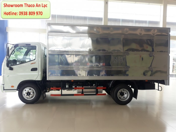 Bán xe Tải OLLIN350.E4 tải 2.15 tấn đời xe 2018, tiêu chuẩn khí thải Euro 4