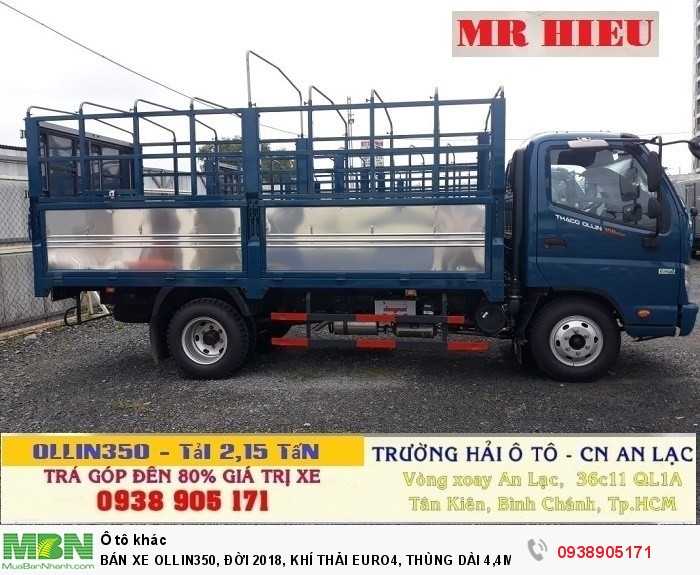 Bán Xe Ollin350, Đời 2018, Khí Thải Euro4, Thùng Dài 4,4m Tải 2,15 Chạy Trong Thành Phố