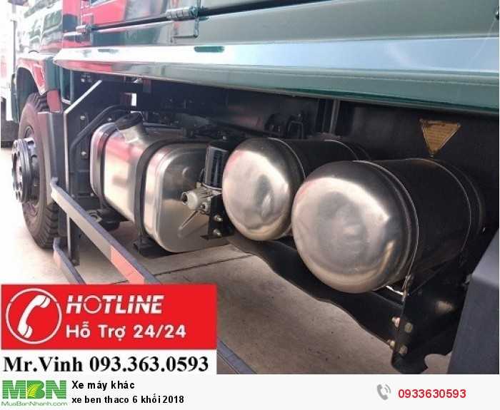 Xe ben Thaco 6 khối 2018