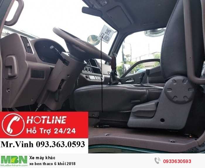 Xe ben Thaco 6 khối 2018