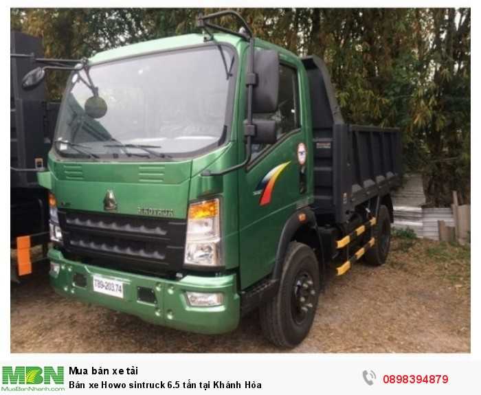 Bán xe Howo sintruck 6.5 tấn tại Khánh Hòa