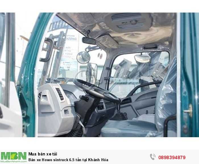 Bán xe Howo sintruck 6.5 tấn tại Khánh Hòa