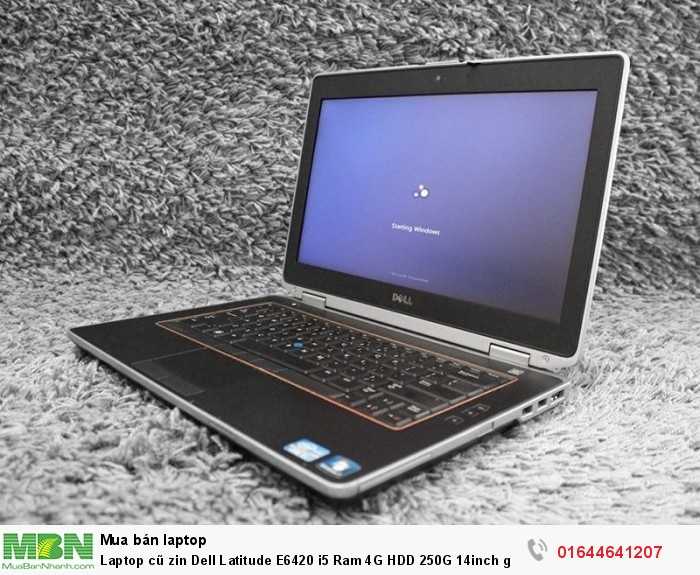 Laptop cũ zin Dell Latitude E6420 i5 Ram 4G HDD 250G 14inch giá rẻ xách tay Mỹ