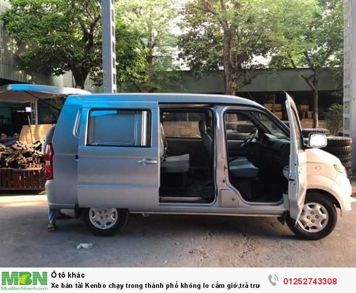Xe bán tải Kenbo chạy trong thành phố không lo cấm giờ,trả trước 30tr nhận xe ngay.