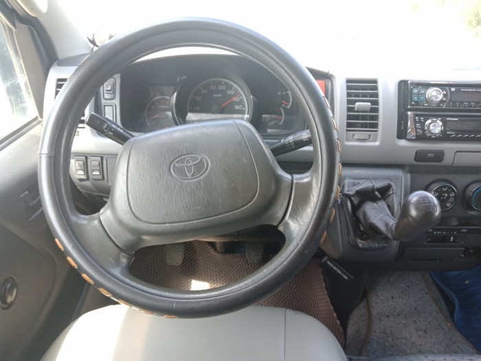 Toyota Hiace 2009 Số sàn màu xanh bao đẹp