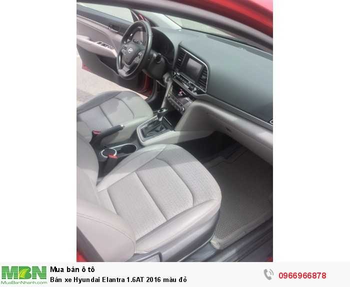 Bán xe Hyundai Elantra 1.6AT 2016 màu đỏ