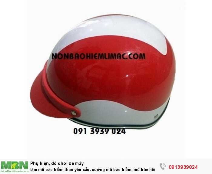 Làm mũ bảo hiểm theo yêu cầu. xưởng mũ bảo hiểm, mũ bảo hiểm in logo