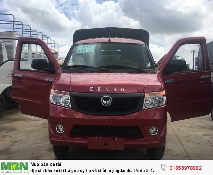 Địa chỉ bán xe tải trả góp uy tín và chất lượng:kenbo tải dưới 1 tấn