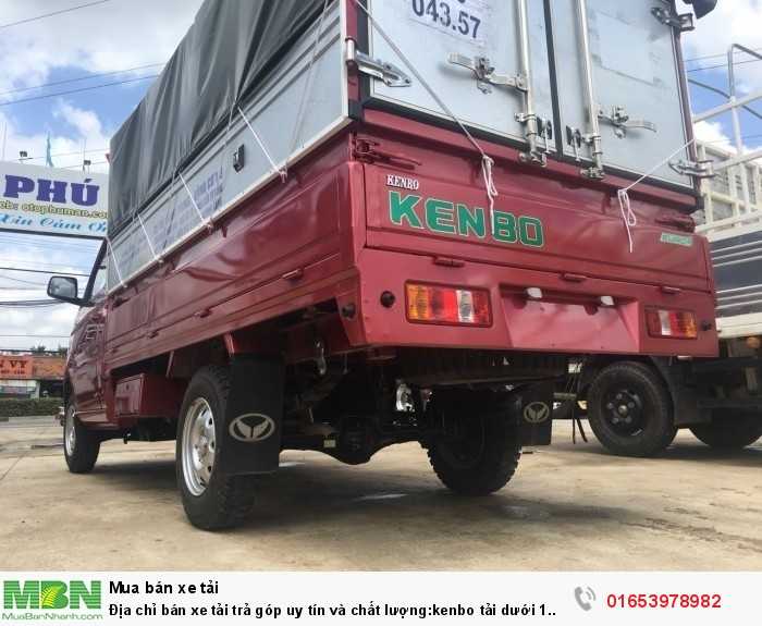 Địa chỉ bán xe tải trả góp uy tín và chất lượng:kenbo tải dưới 1 tấn