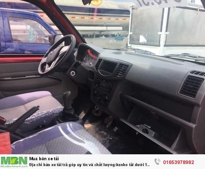 Địa chỉ bán xe tải trả góp uy tín và chất lượng:kenbo tải dưới 1 tấn