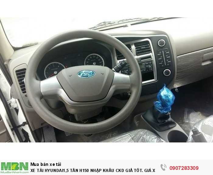 Xe Tải Hyundai1,5 Tấn H150 Nhập Khẩu Ckd Giấ Tốt. Giá Xe Tải Hyundai Paoter H150