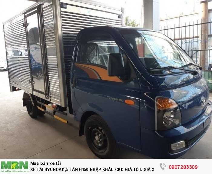 Xe Tải Hyundai1,5 Tấn H150 Nhập Khẩu Ckd Giấ Tốt. Giá Xe Tải Hyundai Paoter H150