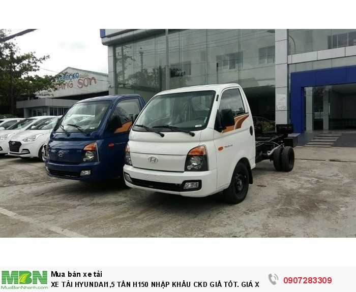 Xe Tải Hyundai1,5 Tấn H150 Nhập Khẩu Ckd Giấ Tốt. Giá Xe Tải Hyundai Paoter H150