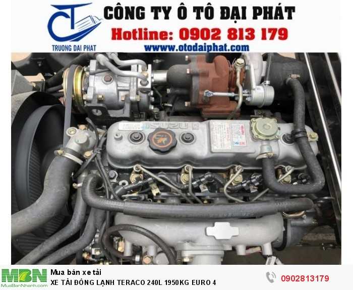 XE TẢI ĐÔNG LẠNH TERACO 240L 1950KG EURO 4