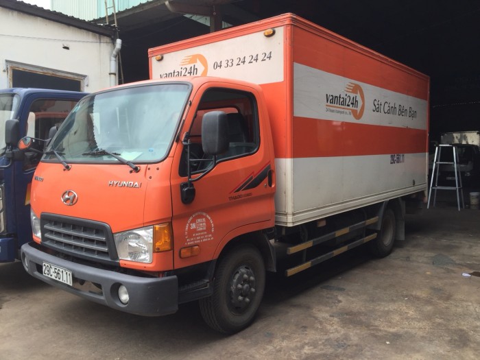 Hyundai hd65 hạ tải thành phố thùng kín đã qua sử dụng sx 2015