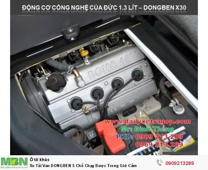 Xe Tải Van DONGBEN 5 Chổ Chạy Được Trong Giờ Cấm Tải trọng 490kg | Bán xe trả góp bao đậu..