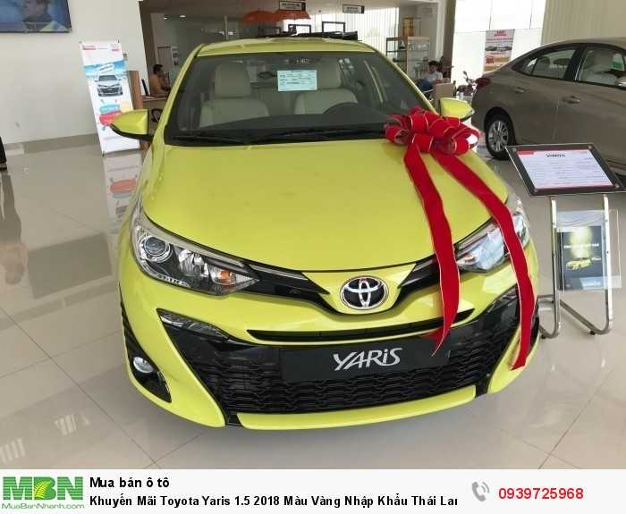 Khuyến Mãi Toyota Yaris 1.