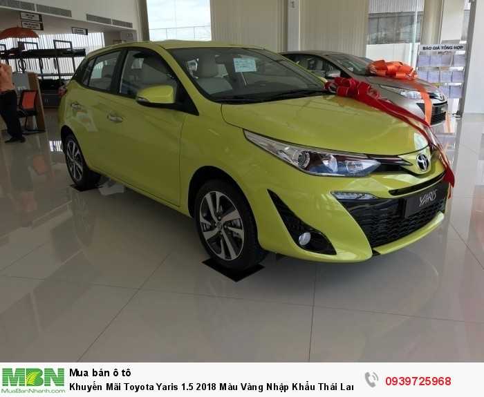 Khuyến Mãi Toyota Yaris 1.