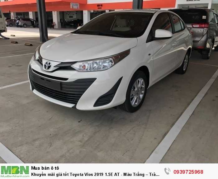 Khuyến mãi giá tốt Toyota Vios 2019 1.5E AT