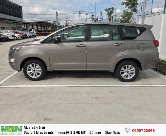 Toyota Innova 2.0E Khuyến Mãi Khủng Tại Toyota An Thành Fukushima, Xe Có Sẳn, Đủ Màu