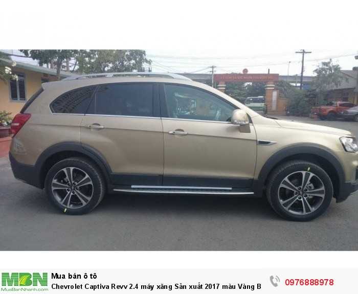 Chevrolet Captiva Revv 2.4  máy xăng Sản xuất 2017 màu Vàng Biển Hà Nội