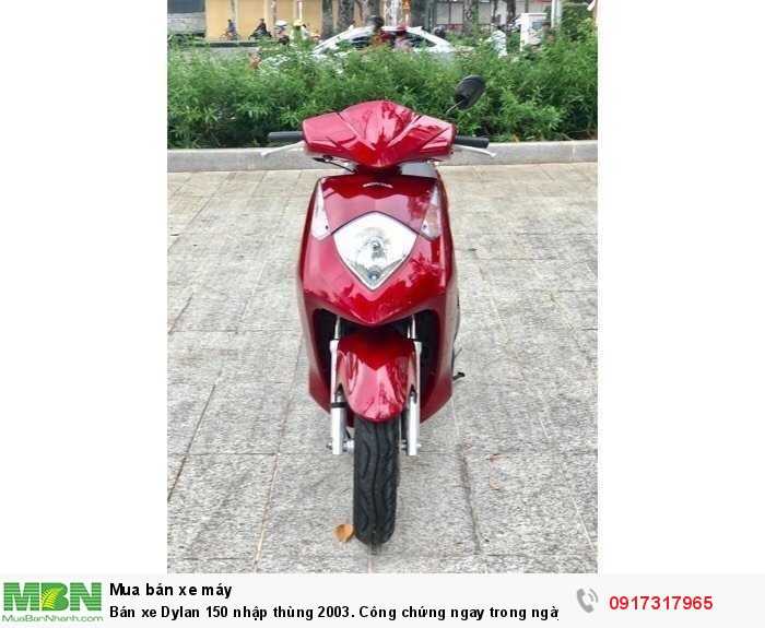Bán xe Dylan 150 nhập thùng 2003. Công chứng ngay trong ngày